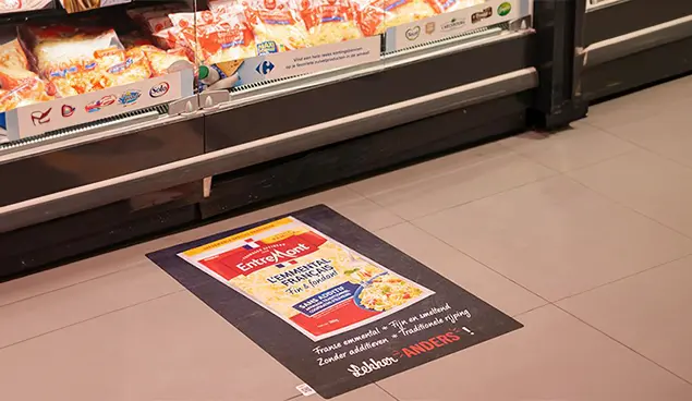 Floor Graphic Film Supermarket Floor Protection.webp